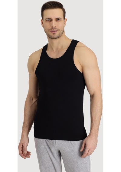 Kiğılı 2'Li Luxury Atlet & Boxer Seti Siyah