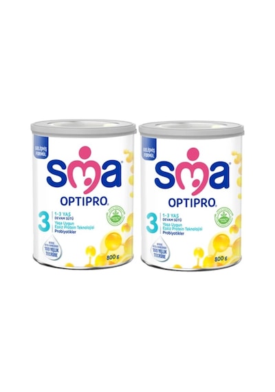 Sma Optipro 3 Çocuk Devam Sütü 800 G 2 Adet