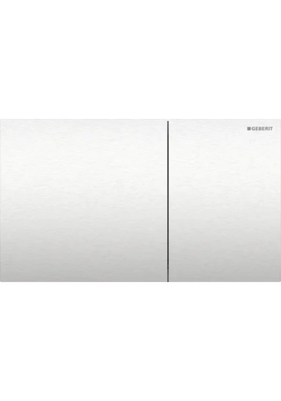 Geberit Kumanda Kapağı Sigma70 - Çift Basmalı - Paslanmaz Çelik Çelik