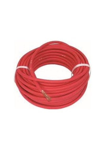 Akü Bağlantı Kaynak Kablosu 25mm2 Kırmızı-1 Metre