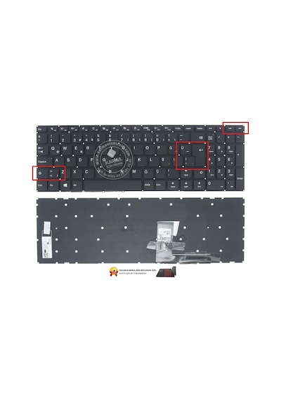 Lenovo Uyumlu ideaPad 310-15IKB Notebook Klavyesi - Siyah TR