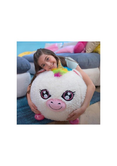 Şişme Peluş Unicorn Xxl Çok Renkli
