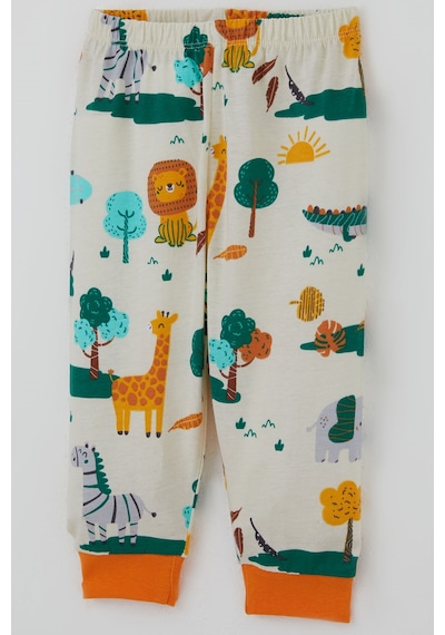 Breeze Erkek Bebek Pijama Takımı Safari Temalı Sevimli Hayvancıklar Desenli Önden Çıtçıtlı 4 Ay-1 Yaş, Sarı Breeze Erkek Bebek Pijama Takımı Safari Temalı Sevimli Hayvancıklar Desenli Önden Çıtçıtlı 4 Ay-1 Yaş, Sarı