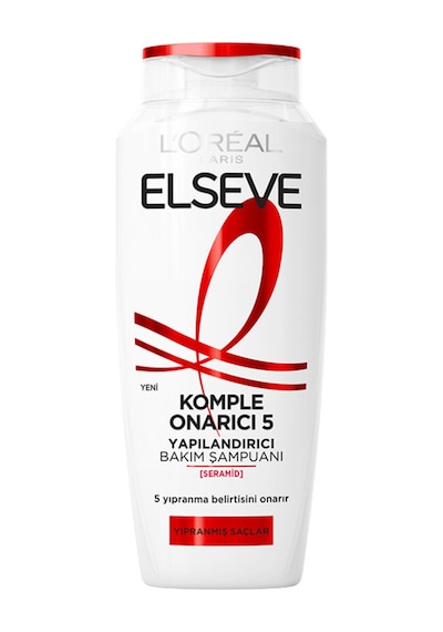 4 Adet Elseve Şampuan 300 Ml Komple Onarıcı 5 Yapılandırıcı Bakım