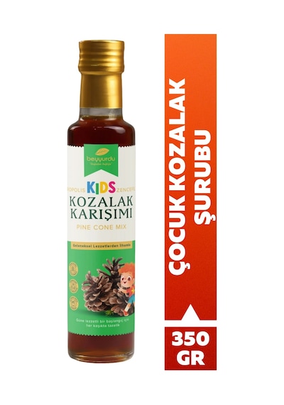 Beyyurdu Çocuk Kozalak Şurubu Beyyurdu Zencefilli Propolisli 350 G