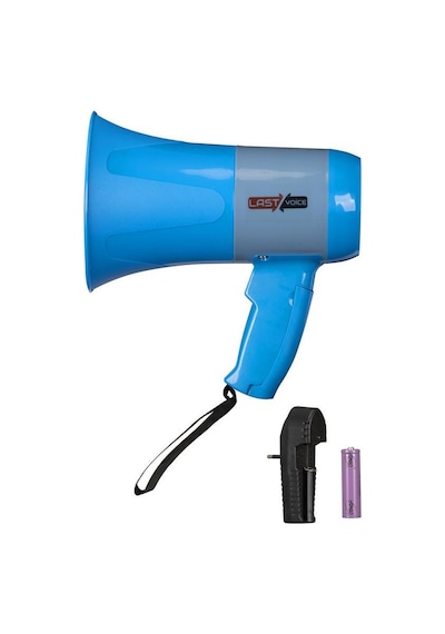 Lastvoice Mgf-50 Usb Şarjlı El Megafon 50 Watt Kayıt Usb Siren Şarj Aleti İçerisinde