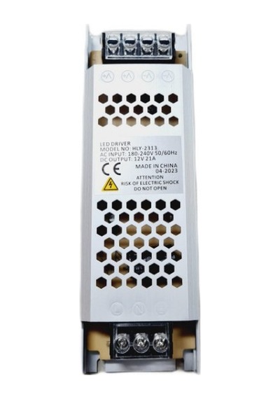 Adaptör Hero Led 12v 21 A Slim Adaptör Güçlü Performans, İnce Tasarım