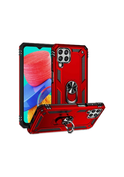 Zore Galaxy Uyumlu M33 Kılıf Vega Kapak - Kırmızı Kirmizi