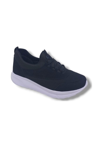 Zerhan Parley 940 Kadın Siyah File Günlük Kullanım Çorap Model Spor Ayakkabı 05664 Siyah