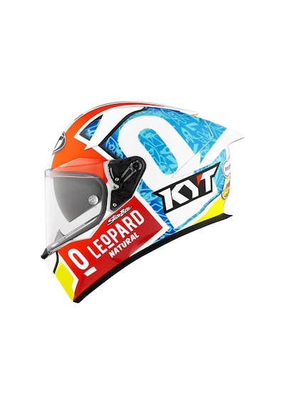 Kyt R2r Max Foggıa Mısano 2021 Edıtıon Kapalı Kask Beyaz - Kırmızı -Mavi