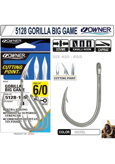 Owner 5128 Gorılla Bıg Game8-0
