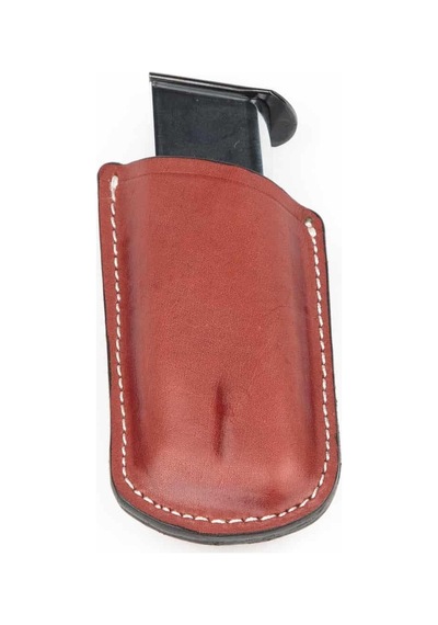 Wolf Holster Deri Şarjör Kılıfı Tekli Maşalı Taba Hızlı Çekim-21582 - Standart Taba