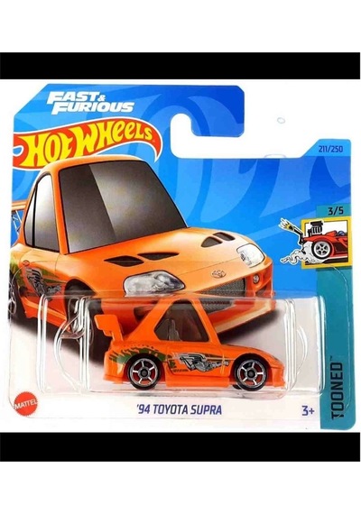 Hot Wheels Tekli Arabalar '94 Toyota Supra-hkg62