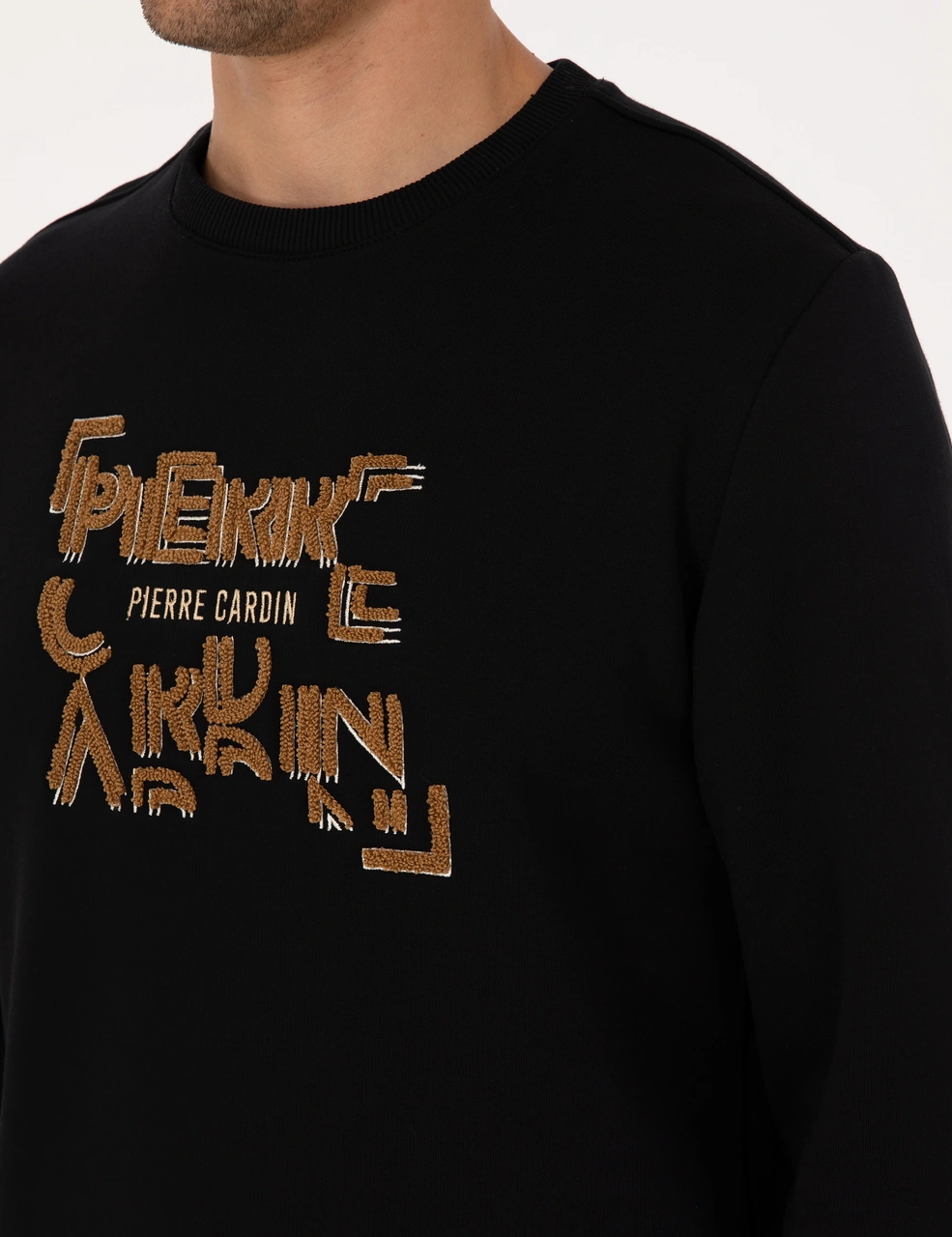 Pierre Cardin Erkek Siyah Sweatshirt 50313914-vr046 Siyah