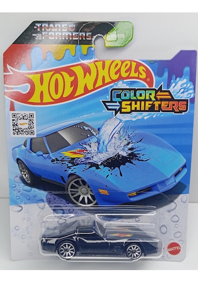 Bhr15 1980chevy Corvette Renk Değiştiren Araba 1:64 Ölçek Metal Model