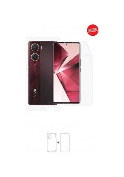 Vivo V29e Ön Arka Ve Yanlar 360 Derece Tam Kaplama Tpu Film