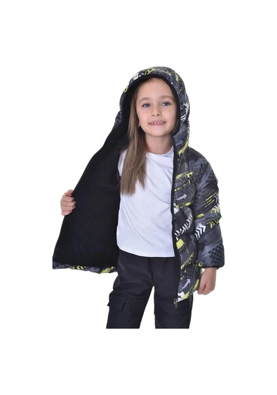 Spor Kız Çocukdijital Desen Polar Su Ve Rüzgar Geçirmez Kapüşonlu Şişme Mont-124 Sarı Spor Kız Çocukdijital Desen Polar Su Ve Rüzgar Geçirmez Kapüşonlu Şişme Mont-124 Sarı