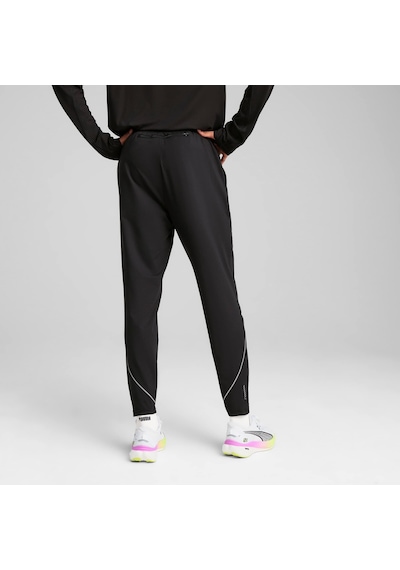 Puma Cloudspun Erkek Dar Paça Koşu Eşofman Altı 526637 01 Siyah