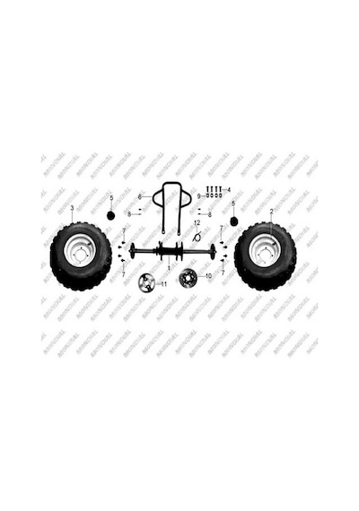 Mondial Atv Md150 Hd-X Aks 71,5 Cm