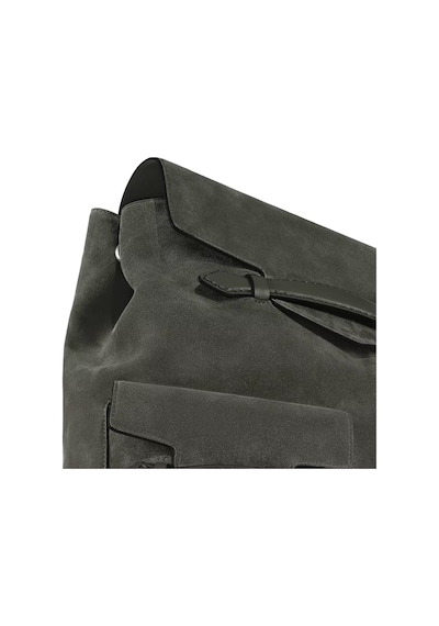 Montblanc Envelope Süet Deri Sırt Çantası 222285 yeşil