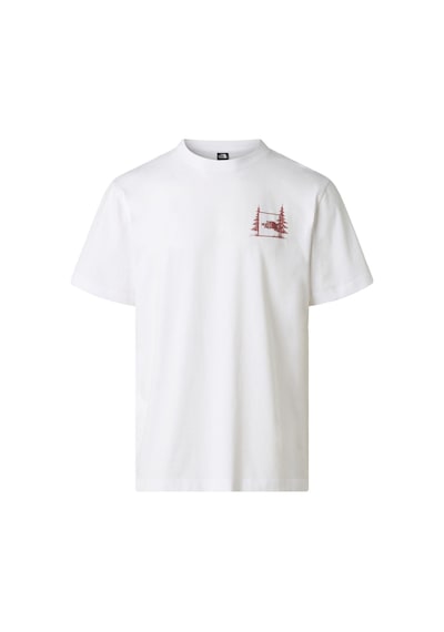 The North Face M Campıng Relaxed Short Sleeve Tee-graph Erkek Tişört Nf0a8gqmfn41 Beyaz