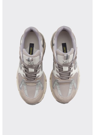 Derinet Comfort Taban Bağcıklı Kadın Sneaker Gri GRİ