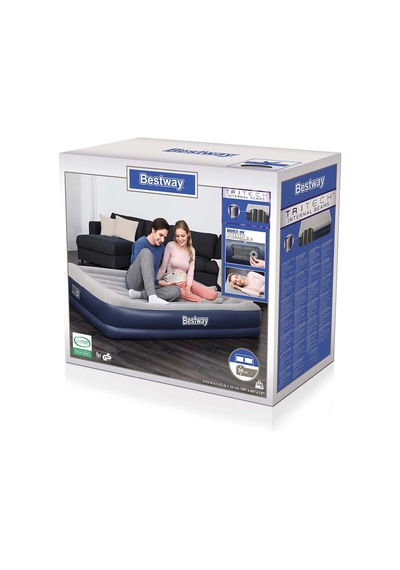 Bestway Çift Kişilik Lüx Yatak 67725 Çok Renkli