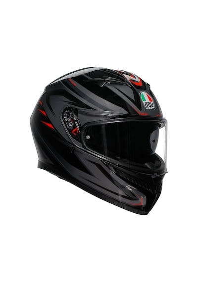 Agv K3 E2206 Mplk Syth Configuration Kask Siyah - Kırmızı