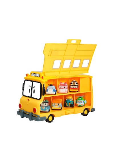 Robocar Poli Okul Otobüsü Figür Kutusu