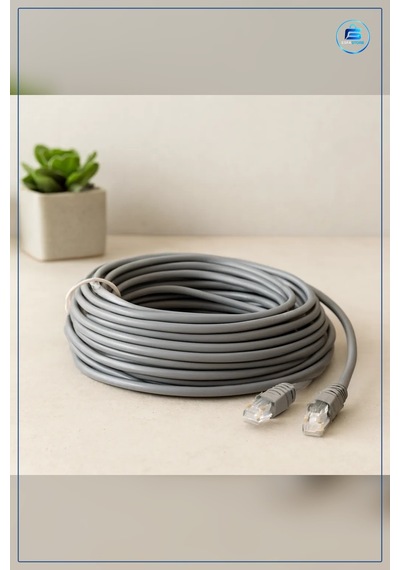 Network Kablosu Cat6 20m Ethernet İnternet Data Gigabit Rj45 Ev V