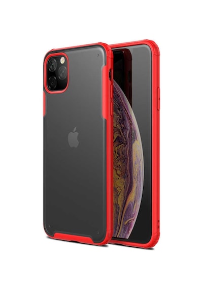 Apple Uyumlu iPhone 11 Pro Kılıf Zore Volks Kapak-Kırmızı