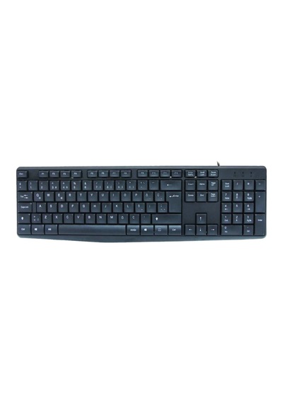 C-73 Kablolu Standart Wired Usb Klavye Türkçe Q