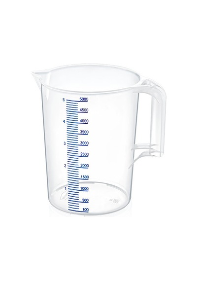 5 Litre Ölçü Kabı Şeffaf