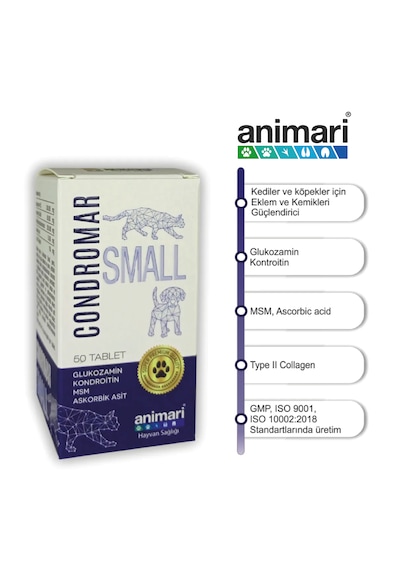 Animari Condromar Kedi ve Köpek 50 Tablet