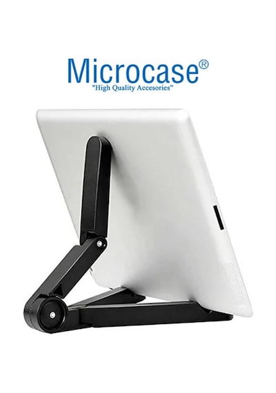 Microcase Apple iPad Air 11 2026 İle Uyumlu Tablet İçin Türkçe Bluetooth Klavye+mouse+tablet Standı-siyah Al8126