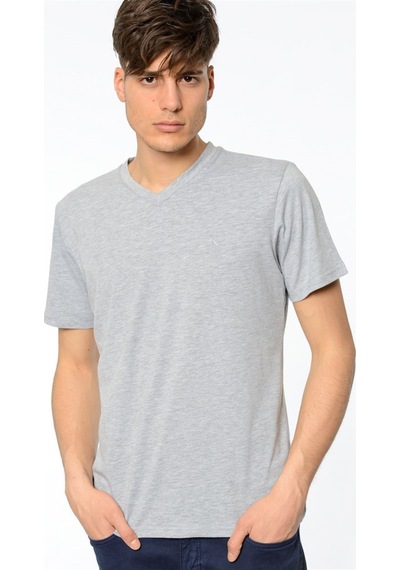 T8537 Dewberry T-shırt-gri Gri