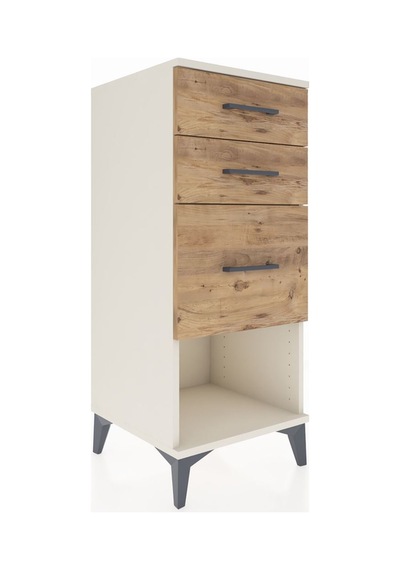 Hyperion Komodin 3 Çekmeceli 44x44x106 Aytaşı-çam Aytaşı
