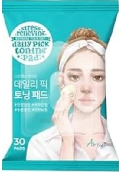 Ariul Stress Relieving Daily Pick Toning Pad Açık Beyaz