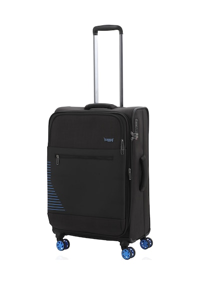 Baggaj V2412 Super Lıght Valiz Gri Set Siyah