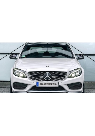 Mercedes W205 Diamond Amg Ön Panjur Izgara Seti 2014 / 2018 C Ser