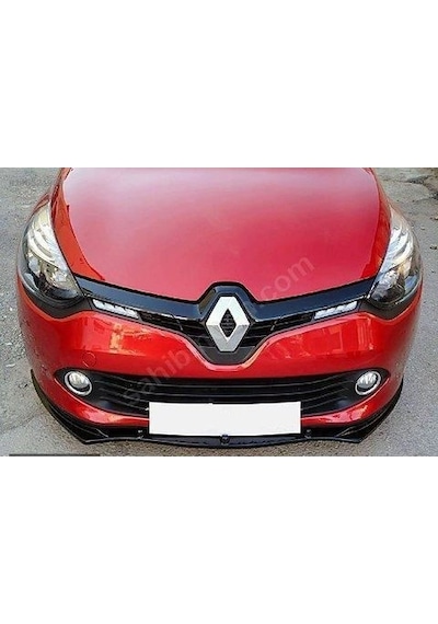 Renault Clio 4 Ön Tampon Lip'ii Parlak Siyah