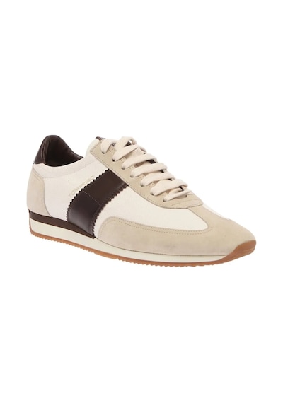 Tom Ford Orford Erkek Sneaker Spor Ayakkabı Bej - Kahverengi