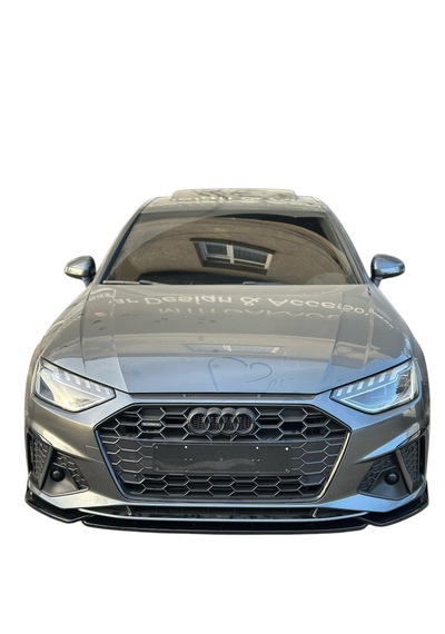 Audi A4 2022+ Uyumlu 3 Parça Ön Lip