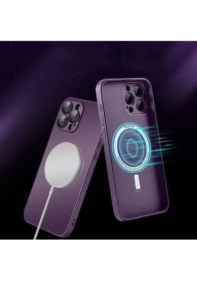 Apple Uyumlu iPhone 15 Pro Magsafe Ag Glass Premium Telefon Kılıfı