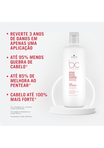Bonacure Clean Acil Kurtarma Şampuanı 1000 Mililitre Diğer