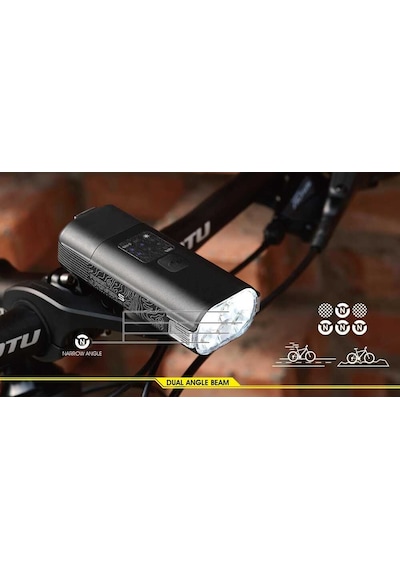 Moon Rıgel Power-s 3800 Lm Usb Ön Far Siyah