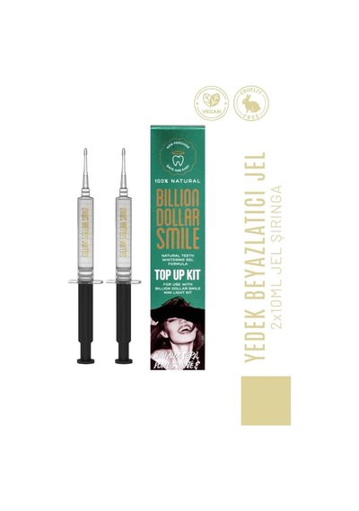 Billion Dollar Smile Top Up Kit Diş Beyazlatıcı Set
