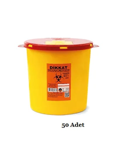 Atık Kutusu - Atık Kovası 10 Lt. 50 Adet