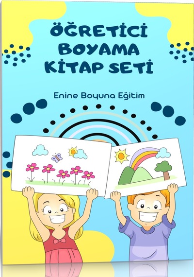 Öğretici Boyama Kitap Seti 3 Süper Kitap
