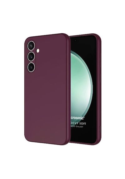 Microsonic Samsung Galaxy Uyumlu A56 Kılıf Groovy Soft Mor -